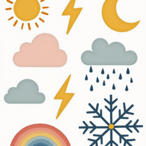 Nature & Outdoors - Sticker Sheet v32